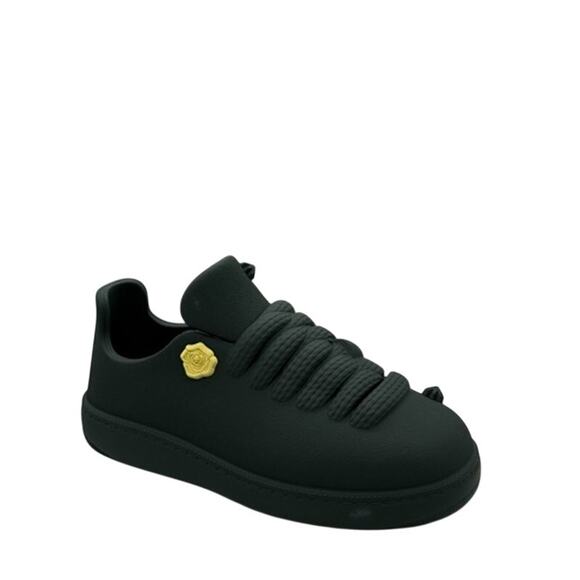 RETAIL $795 Burberry Green Bubble Sneakers*Rubber Low Tops*NEW in Box*Size 41 - Picture 6 of 16